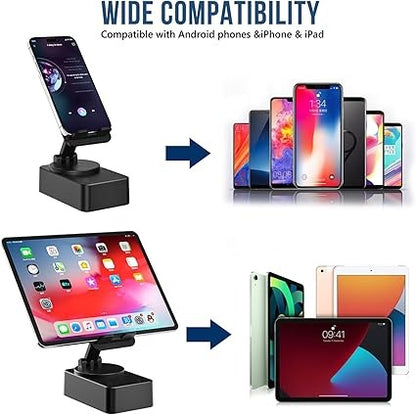 Phone Stand With Bluetooth Speaker | حامل هاتف مع مكبر صوت بلوتوث