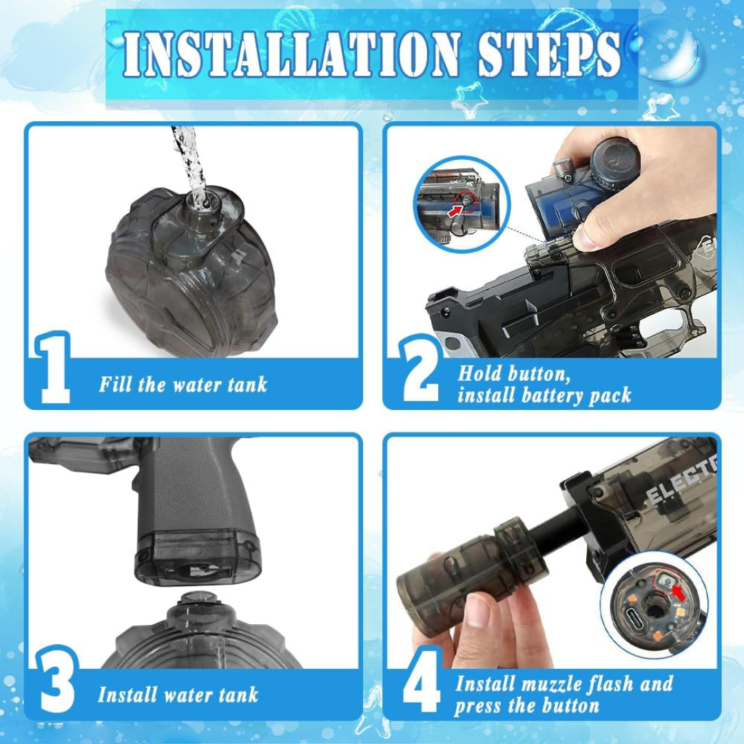 Electric Water Gun | مسدس مياه كهربائي